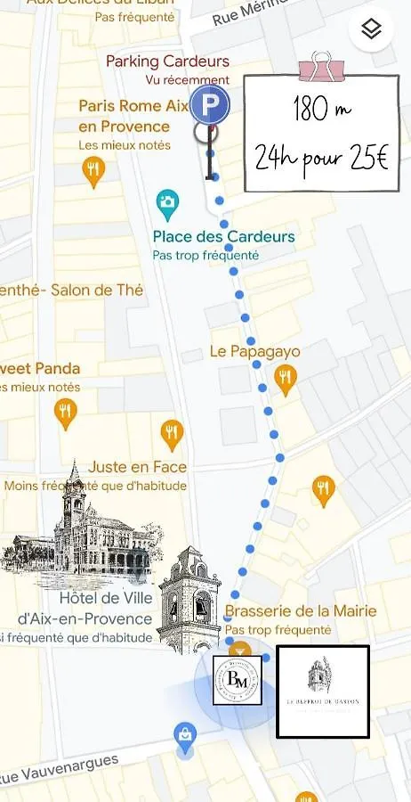 Le Beffroi De Gaston Climatise Apartment Aix-en-Provence
